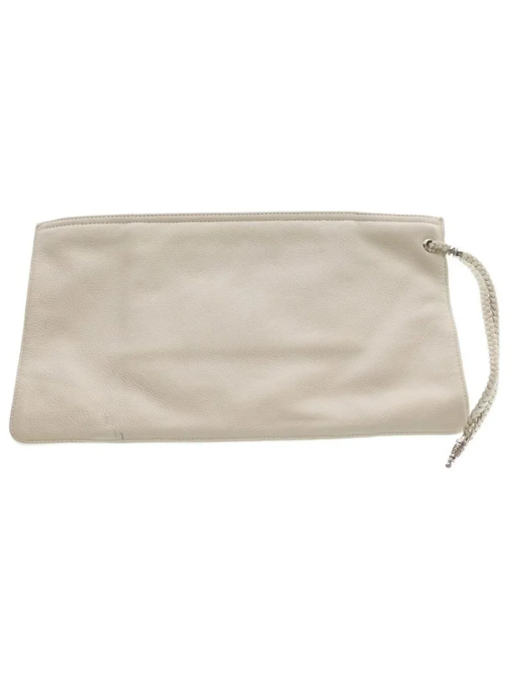 Chrome Hearts Filig Plus Rhodium Processed Clutch White
